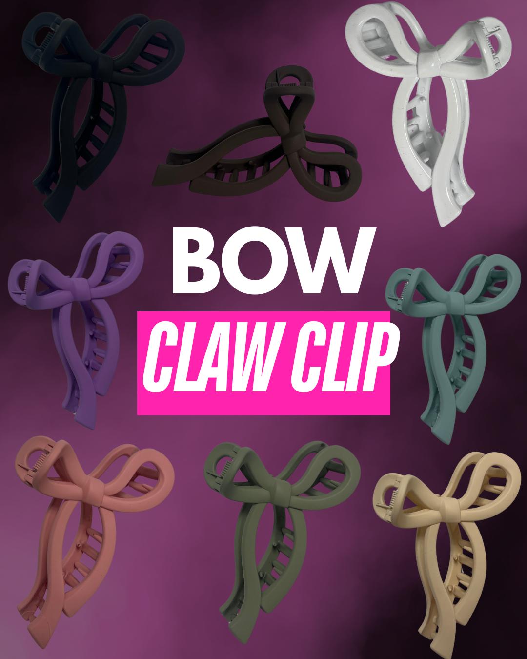 Meggilashes Bow Claw Clip