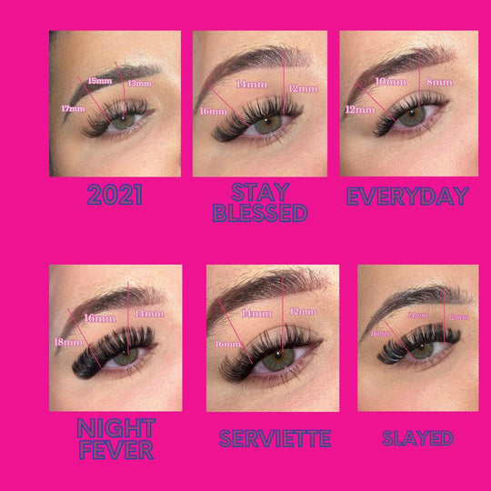 Meggi lashes XL Cluster Kits