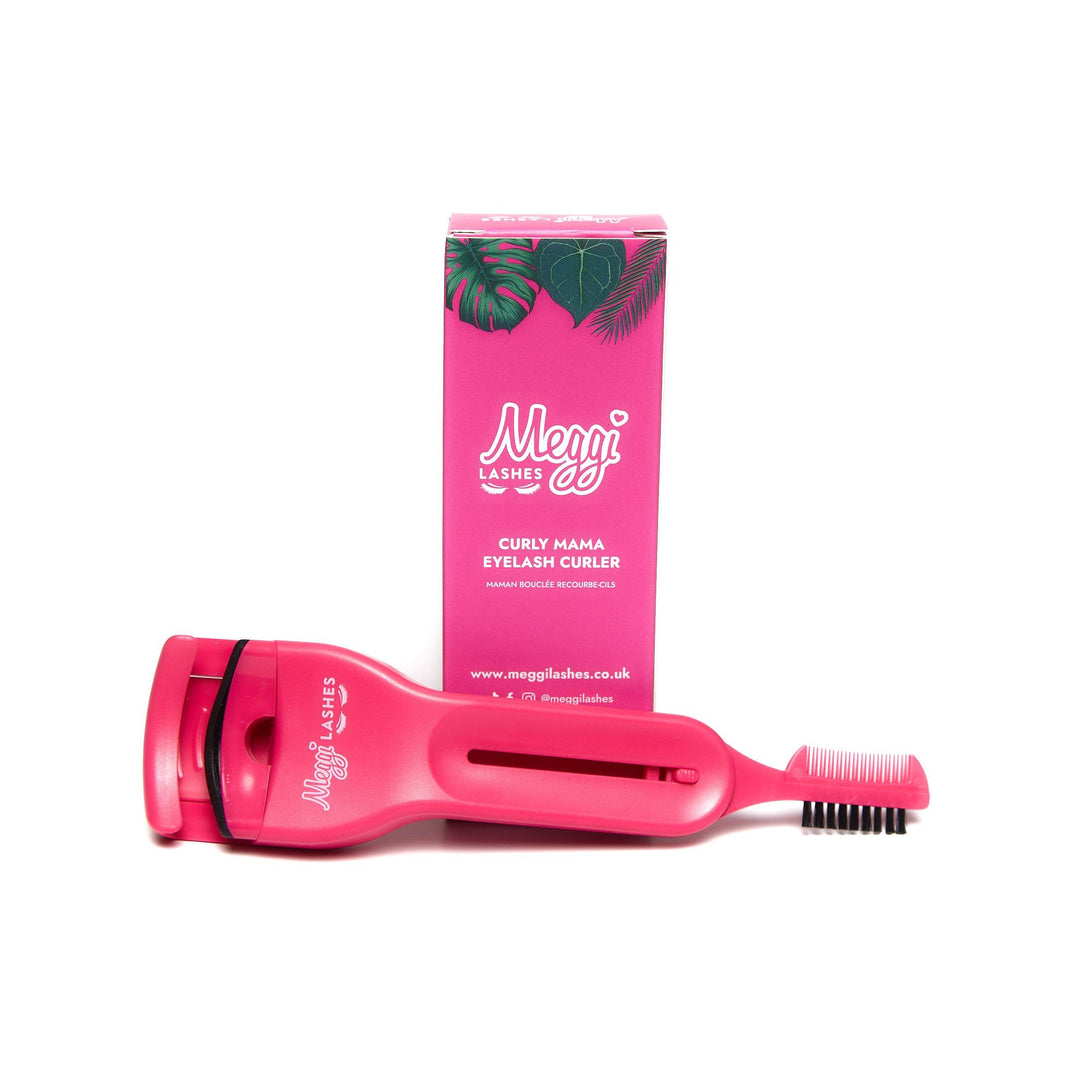 Meggi Lashes Curly Mama Eyelash Curler with Retractable Brush