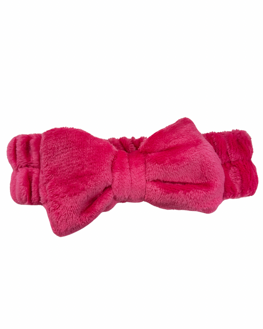 Hot Pink Bow Headband