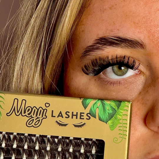Meggilashes XL Cluster Lashes (Only) Eyelashes Makeup (TS)