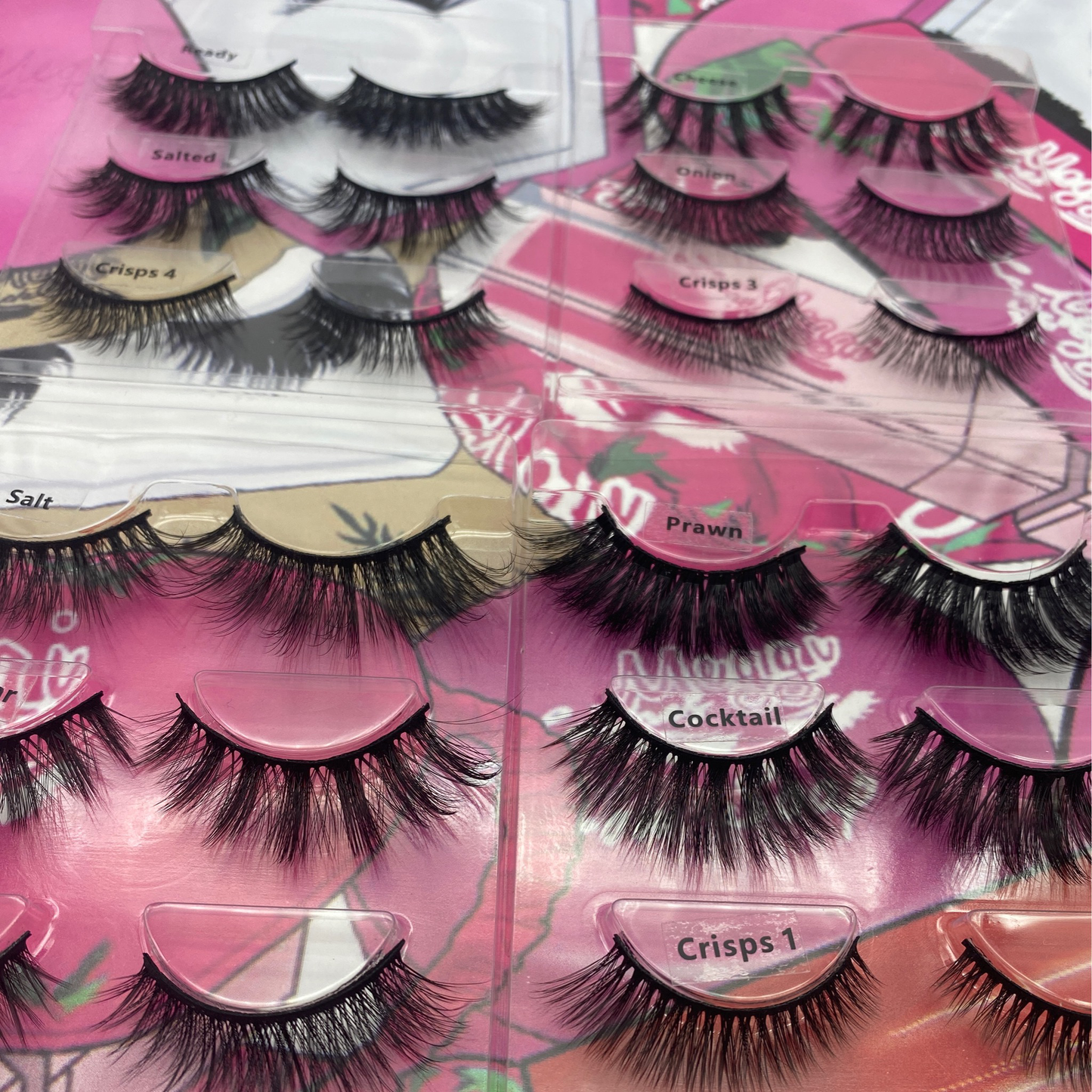 Crisp Collection Multipack (12 pairs of lashes) RRP: £47.96